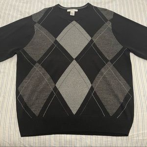 Black XL Geoffrey Beene Sweater